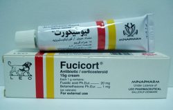 كريم FUCICORT فيوسيكورت لعلاج الالتهابات الجلدية