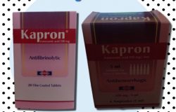 دواء كابرون Kapron لوقف النزيف سعر و إرشادات الإستخدام