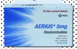 دواء إيريوس AERIUS علاج حساسية الانف و الجلد