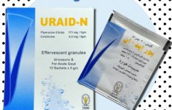 يور إيد – إن فوار URAID-N مذيب لليوريك و لعلاج نوبات النقرس الشديدة