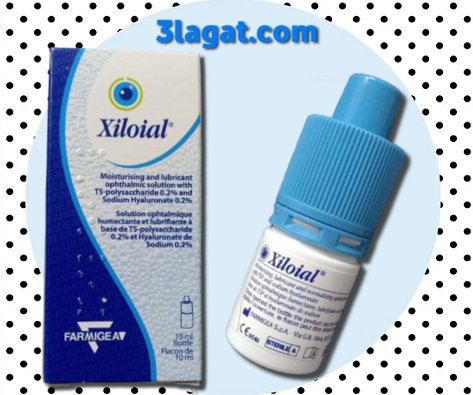 زيلويال Xiloial قطرة مرطبة للعين لعلاج جفاف العين