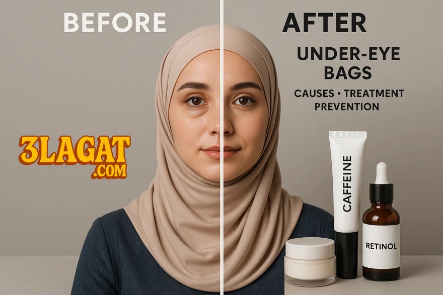 Under Eye Bags causes - treatment - prevention kk