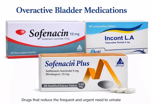 أدوية البروستاتا: مضادات فرط نشاط المثانة